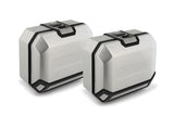 Sidoväskor X-CASE X36 - aluminium - 2x36 liter - ej kodbara lås