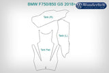 Skyddsfilm - tank - F750 GS, F800 GS (23-), F850 GS