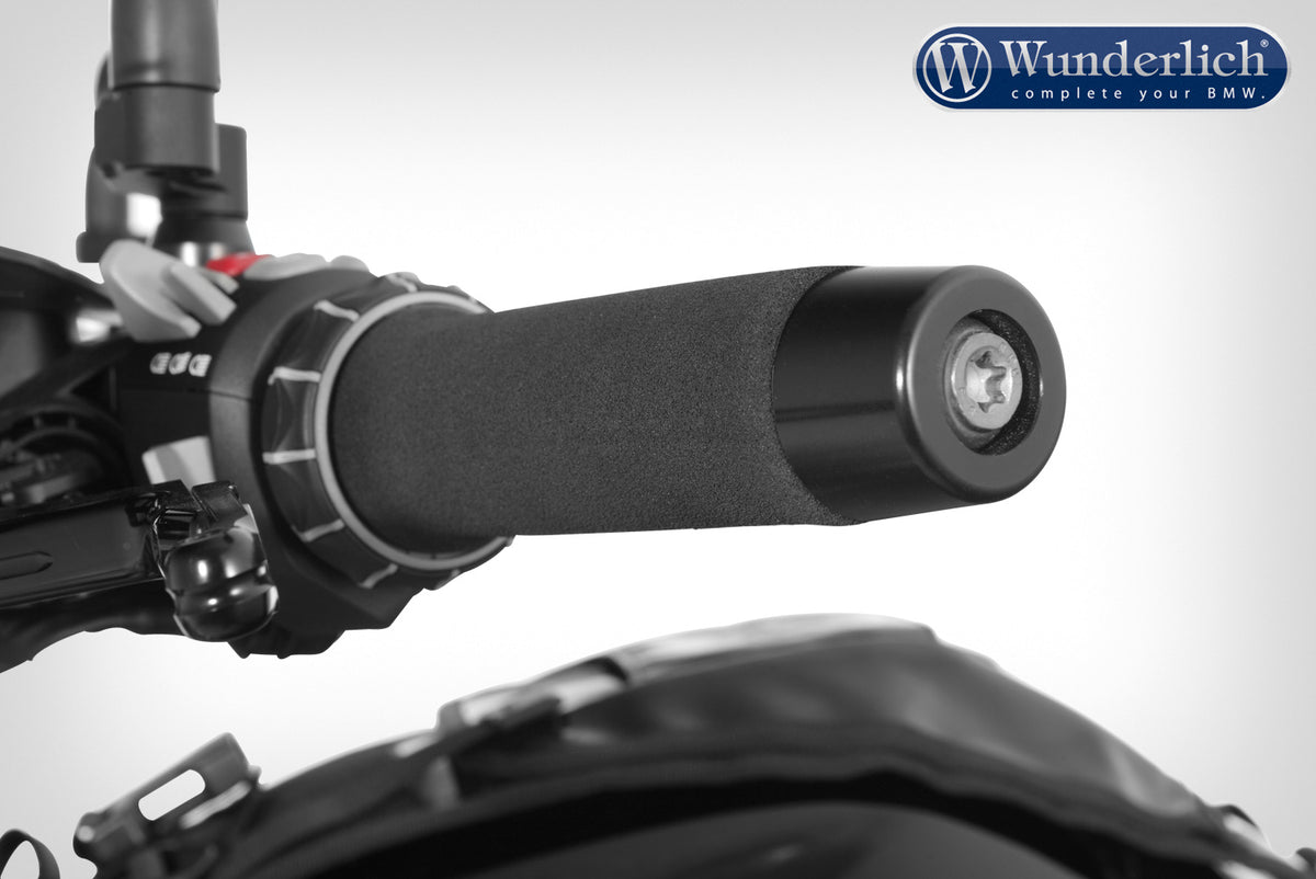 Poignées Guidon Moto En Mousse – Lot Avec Tubes Pour Leviers, Antidérapantes, Confortables