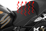 Sadel med värme - förare - R1250 GS/GSA - om MED oem värme