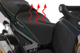 Sadel (med värme) - förare - R1300 GSA - Option 719 Karakorum Style