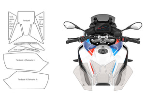 Skyddsfilm - tank - S1000 XR (2024-), M1000 XR