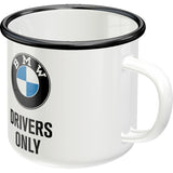 Mugg "BMW DRIVERS ONLY" - plåt