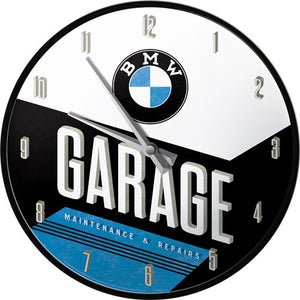 Väggklocka "BMW GARAGE"